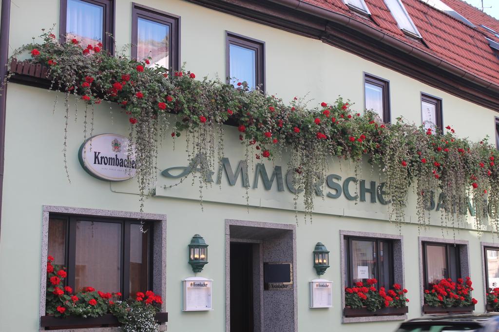Ammerscher Bahnhof Mühlhausen Buitenkant foto