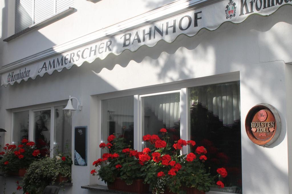 Ammerscher Bahnhof Mühlhausen Buitenkant foto